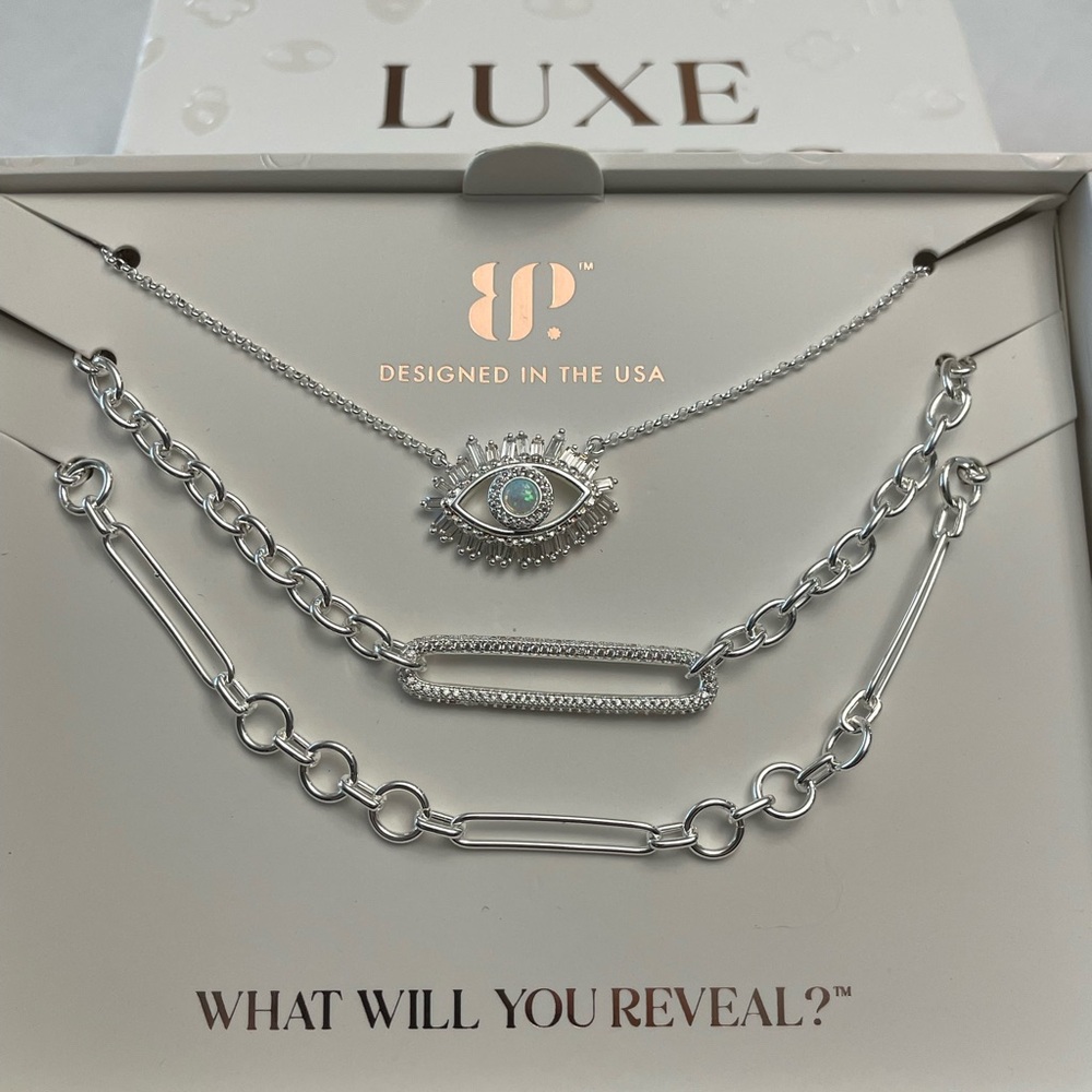 Bomb Party 2026 Luxe Layers “Boss Moves Only” Silver/Fire Opal (Triple) NIB
